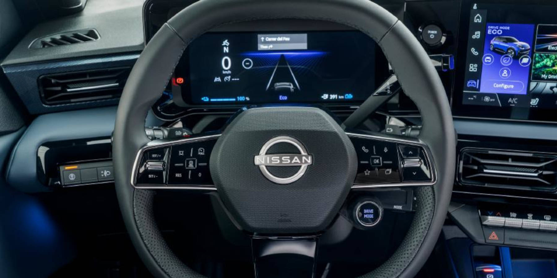 Nissan Micra Innenraum Lenkrad