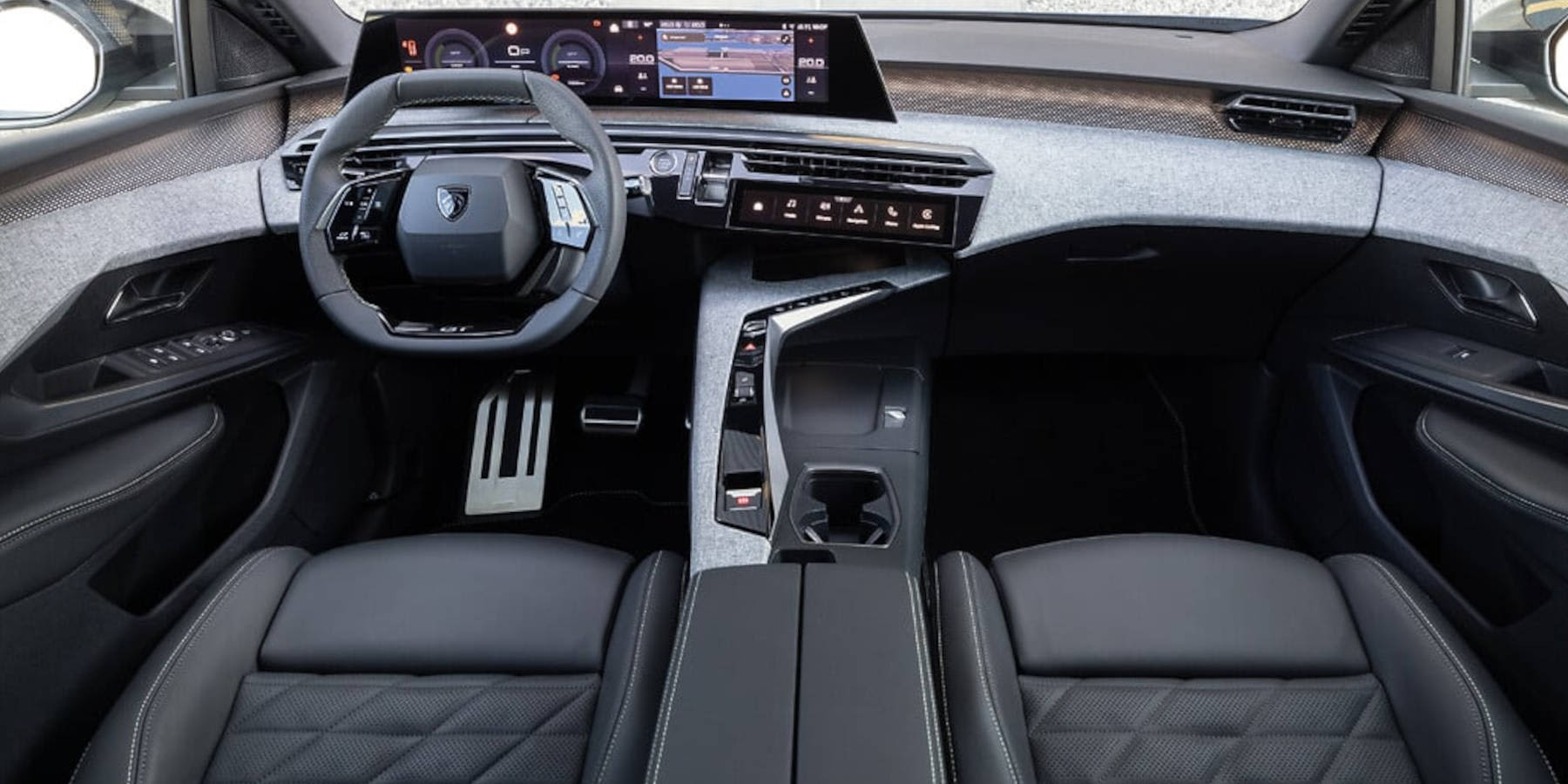 Peugeot E-5008 Innenraum Übersicht Cockpit