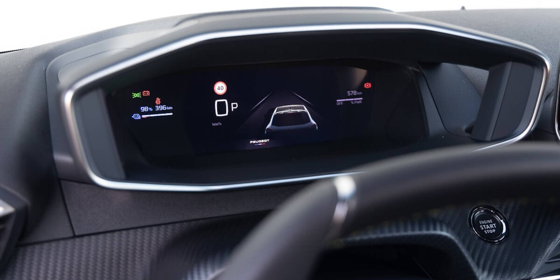 Peugeot e-208 Kombiinstrument