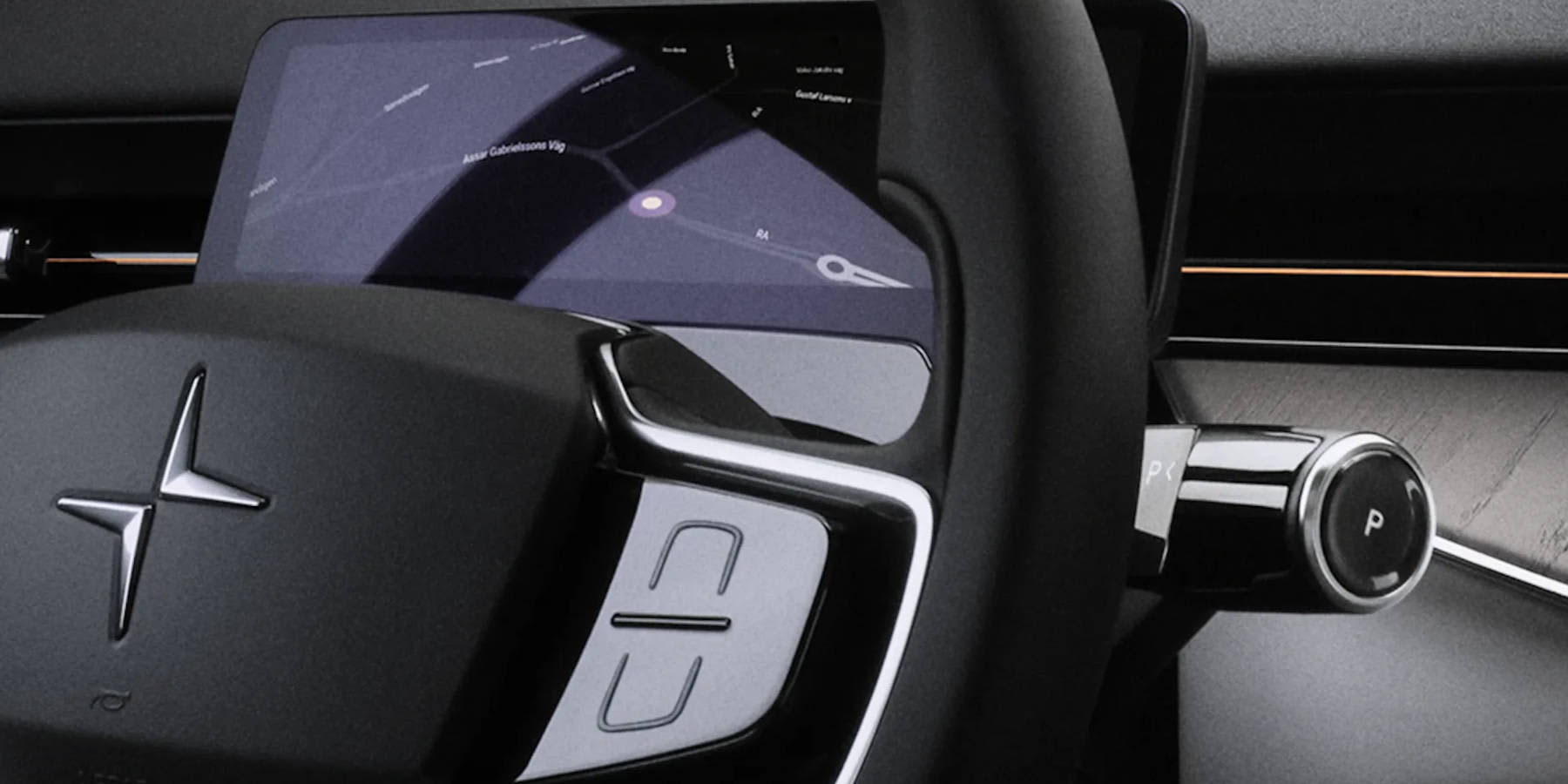 Polestar 3 Innenraum Lenkrad