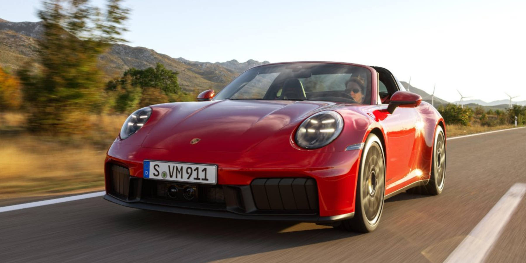 Porsche 911 Targa Front 
