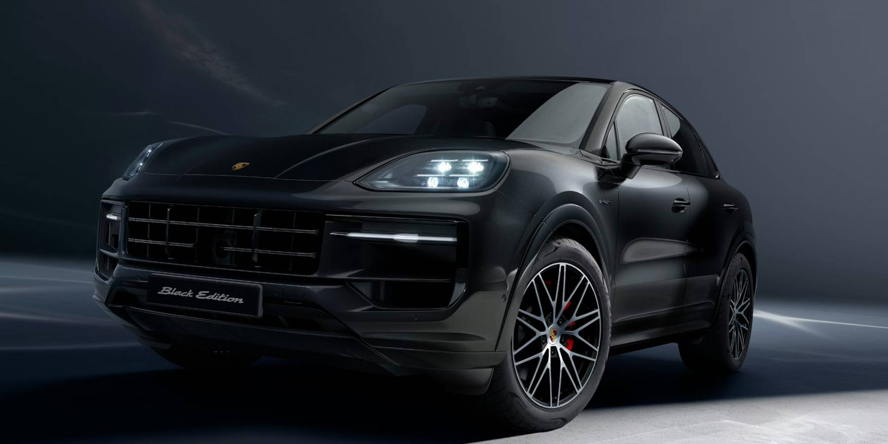 Porsche Cayenne Coupe Black Edition Front