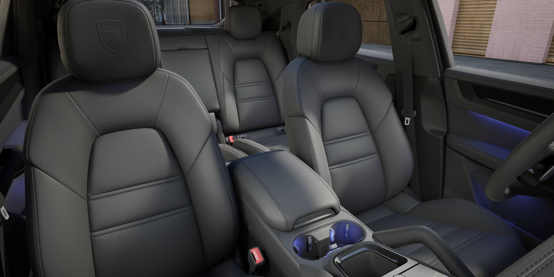 Porsche Cayenne Black Edition Innenraum Sitze