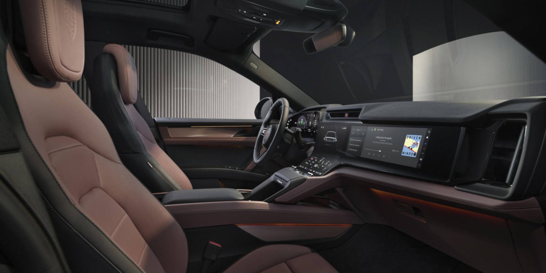 Porsche Cayenne Innenraum Übersicht Cockpit 