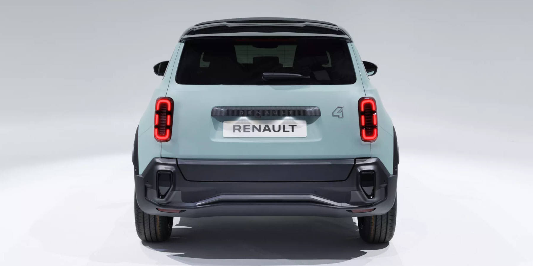 Renault 4 E-Tech Heck Totale