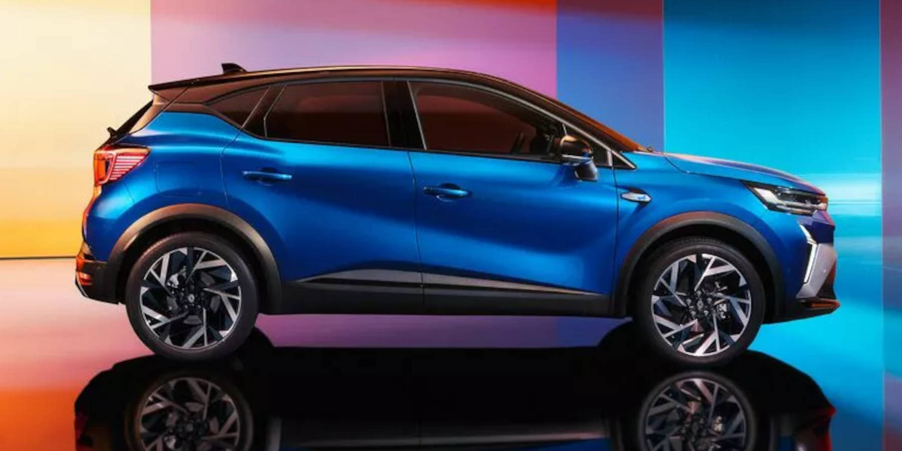 Renault Captur Hybrid Seite
