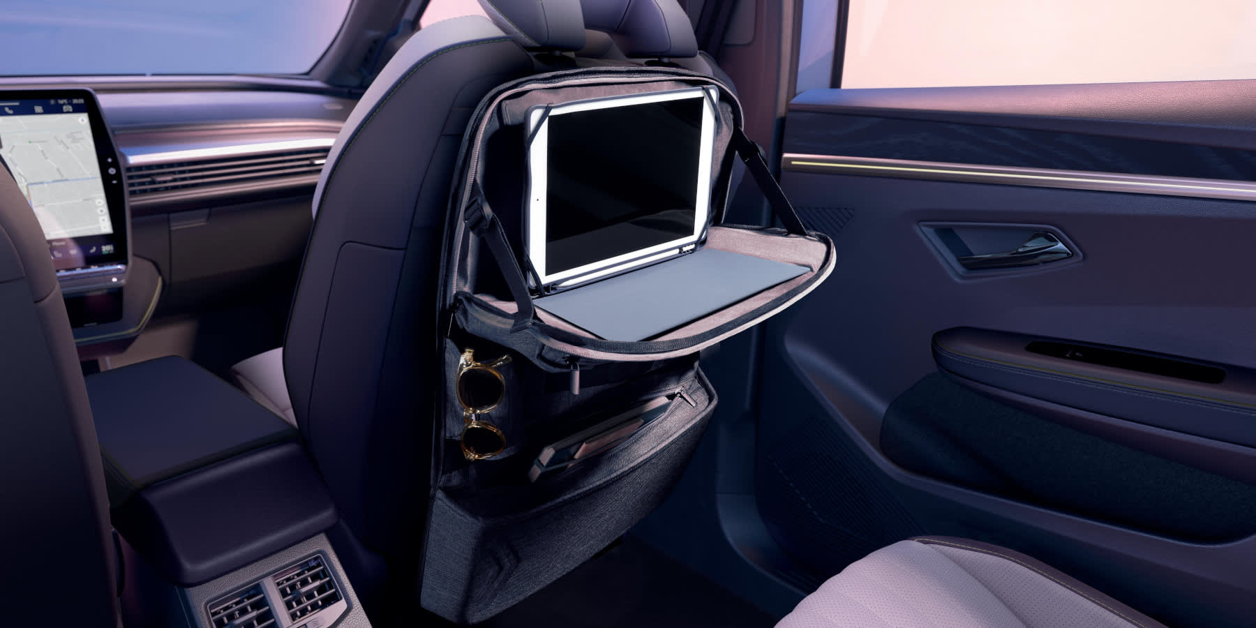 Renault Scenic E-Tech Electric Rückbank Klapptisch