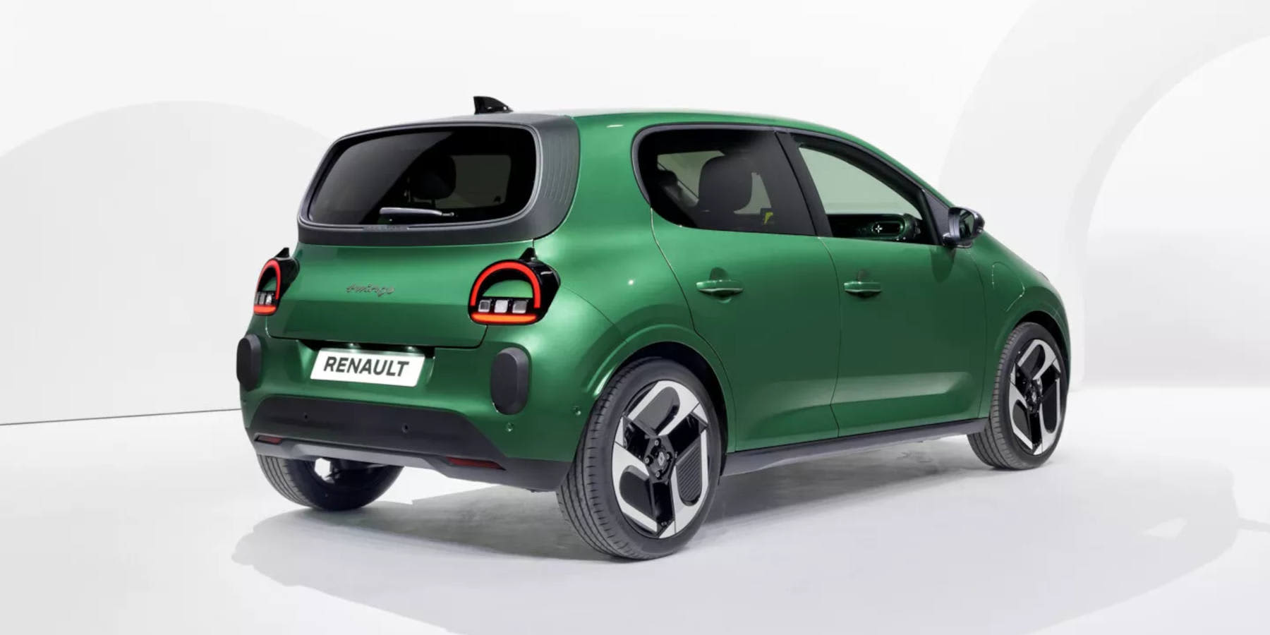 Renault Twingo E-Tech Heck seitlich