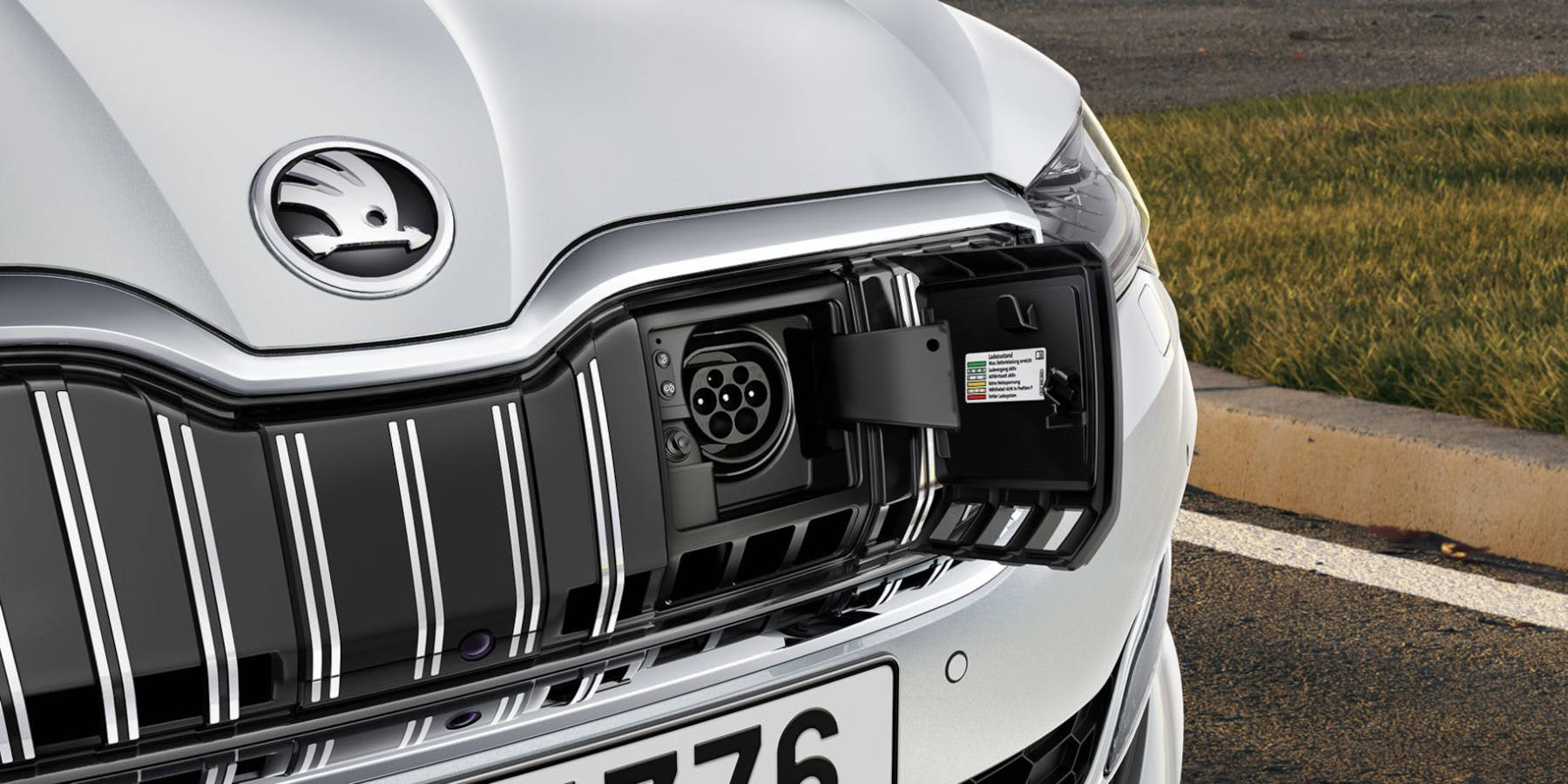 Skoda Superb iV Ladebuchse