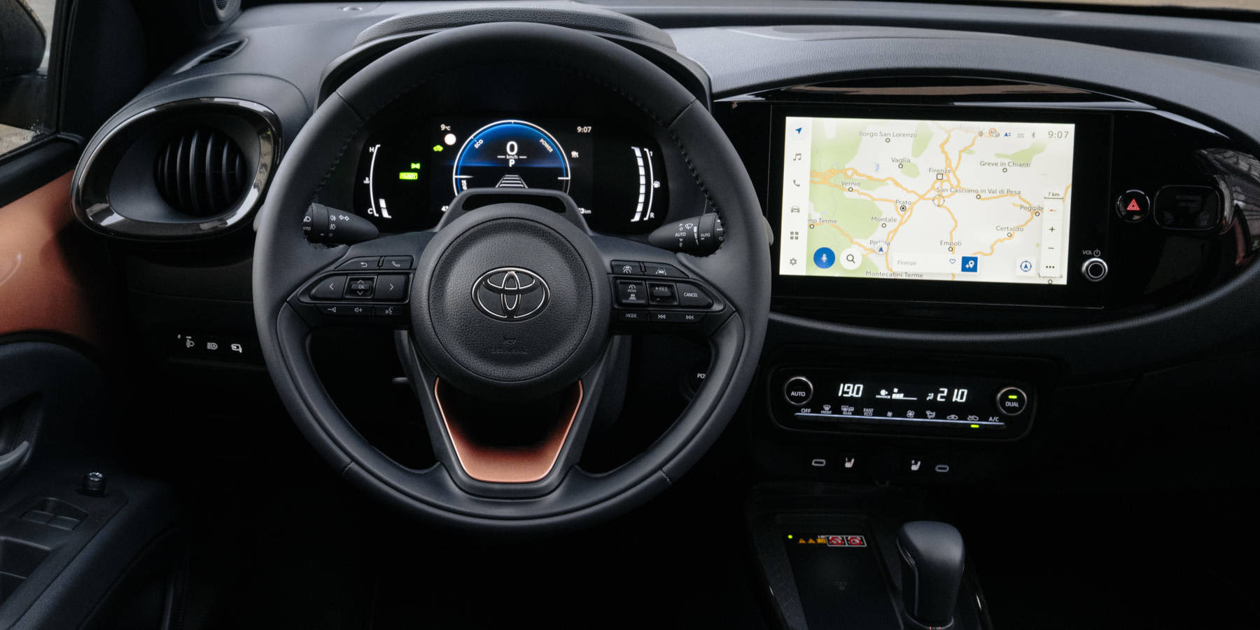 Toyota Aygo X Hybrid Innenraum Lenkrad