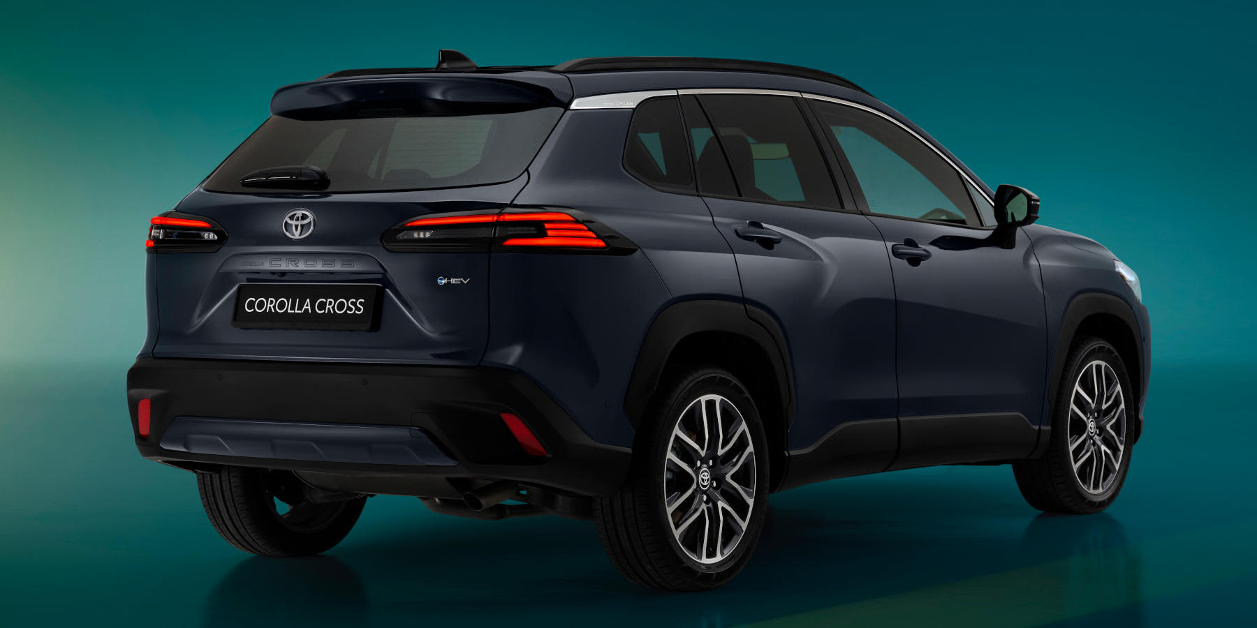 Toyota Corolla Cross Heck seitlich