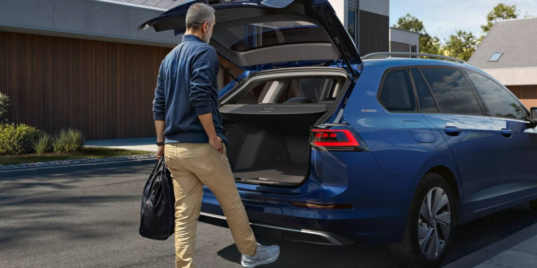 VW Golf 8 Variant Energy Heck Kofferraum
