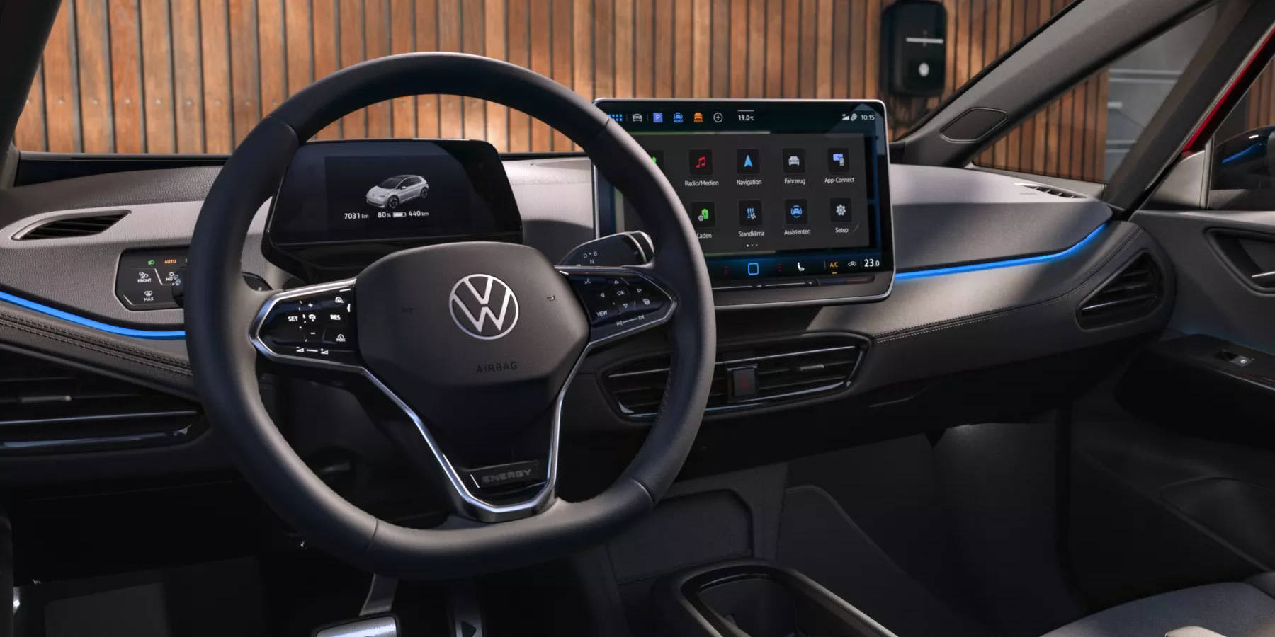 VW ID.3 ENERGY Innenraum Lenkrad