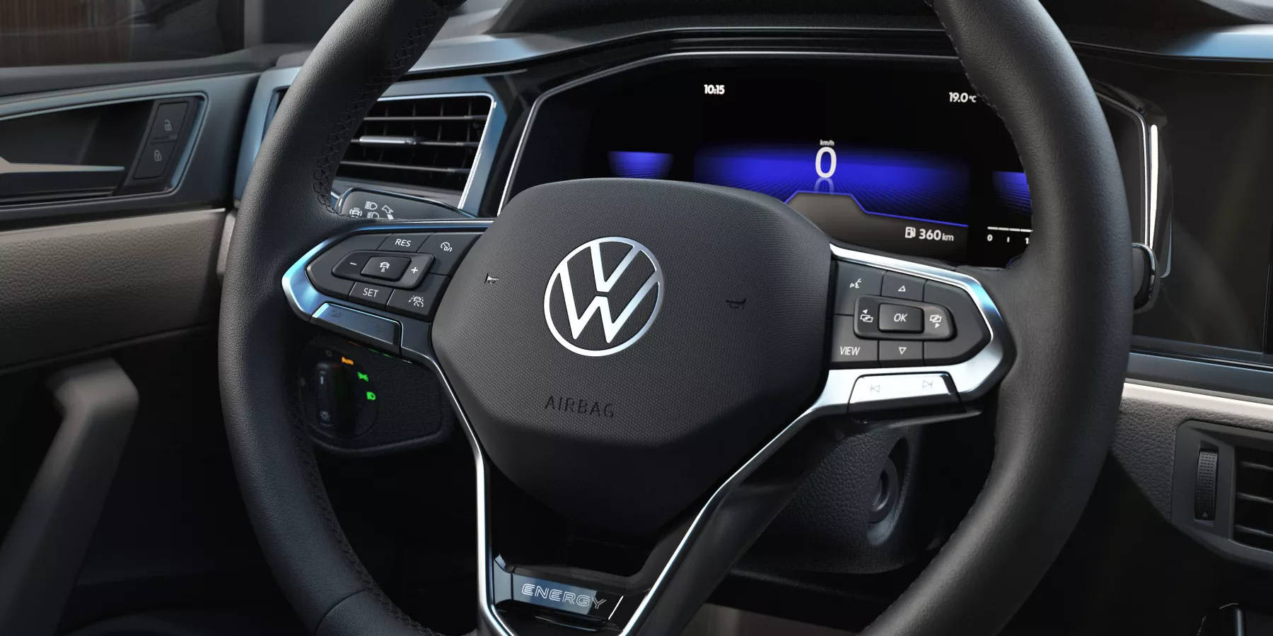 VW Polo ENERGY Innenraum Cockpit Lenkrad