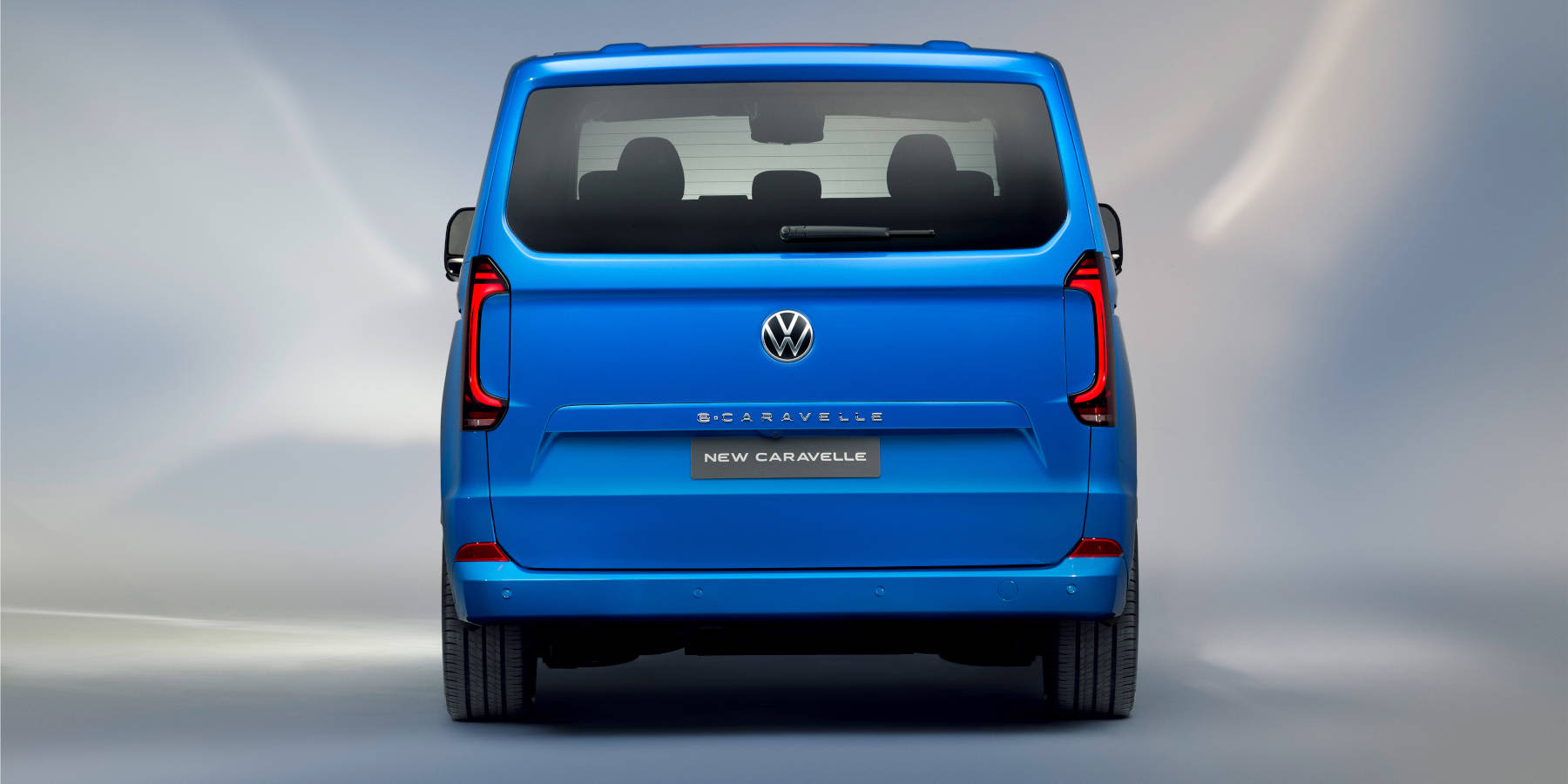 VW e-Caravelle Heck Totale