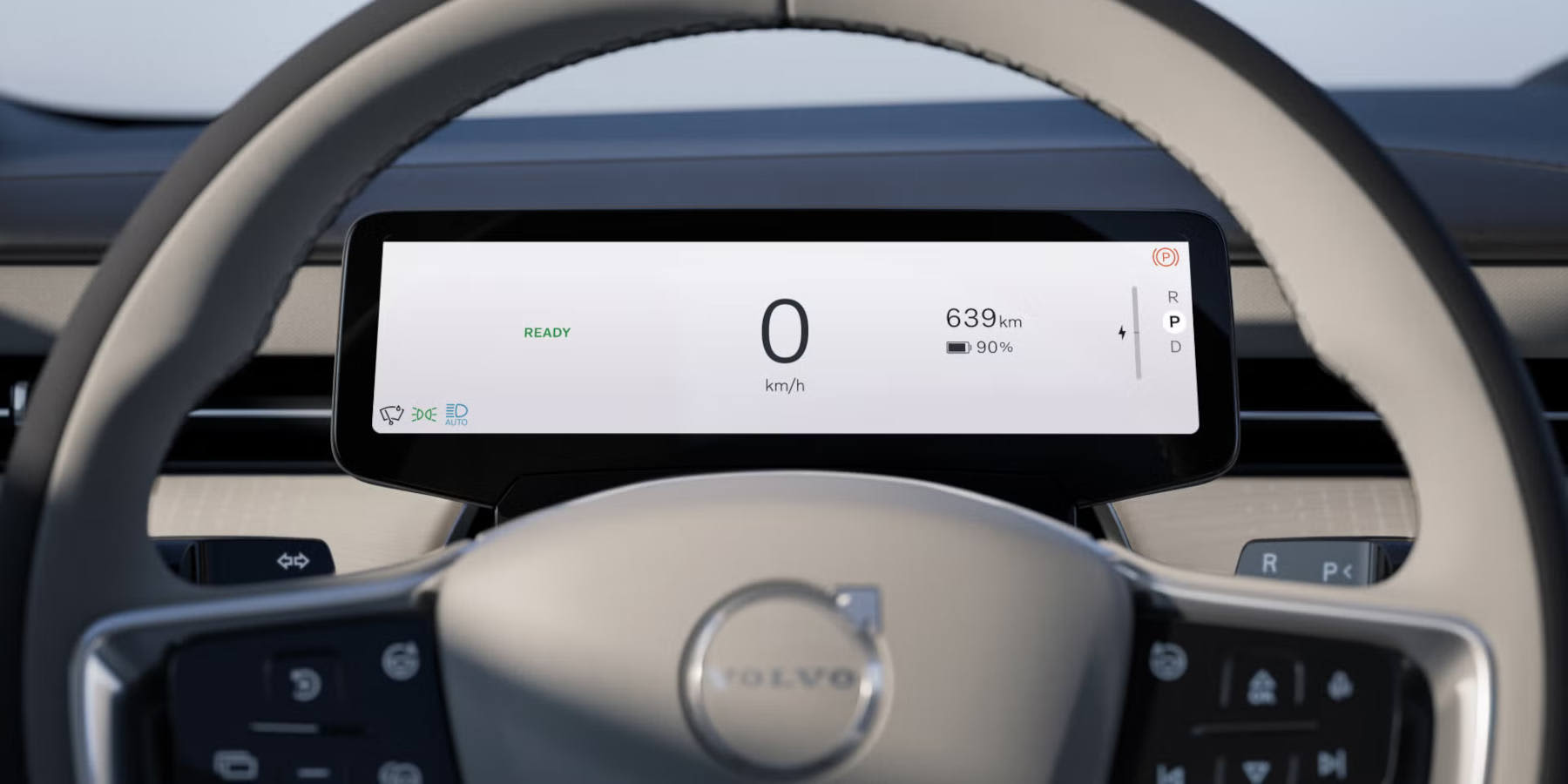 Volvo ES90 Innenraum Lenkrad