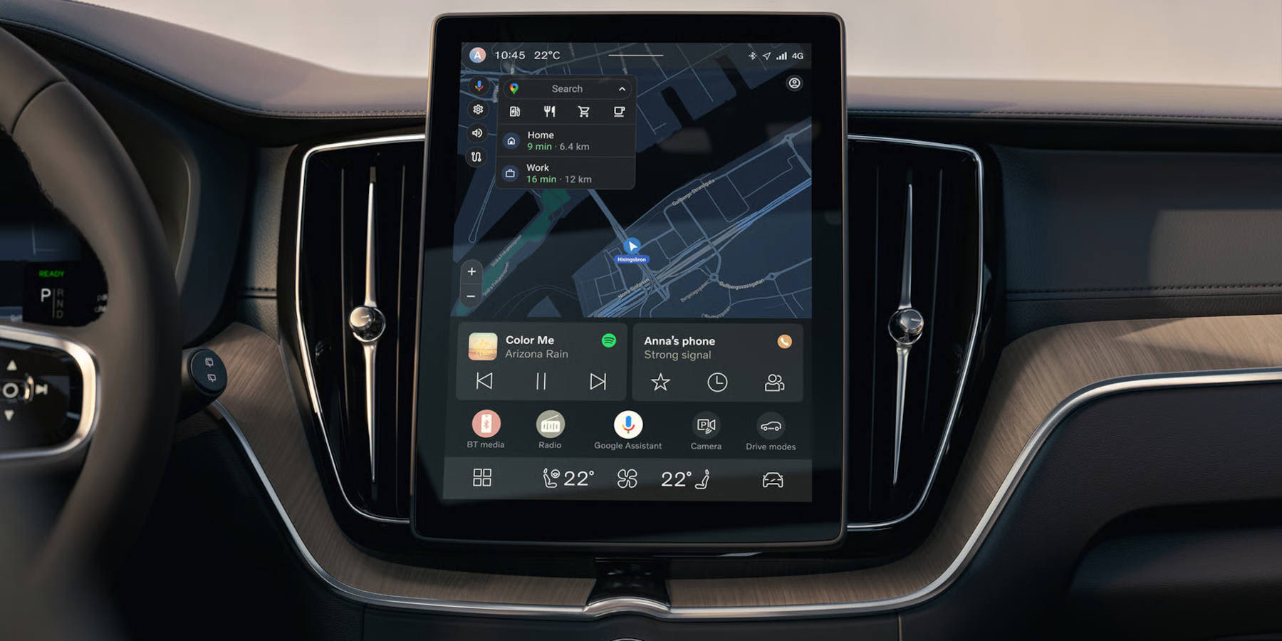 Volvo XC60 Plug-in-Hybrid Innenraum Infotainment