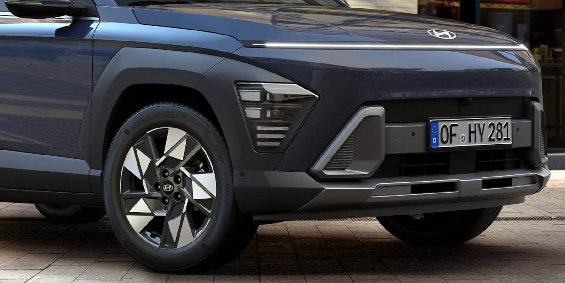 Hyundai Kona Front Nahaufnahme