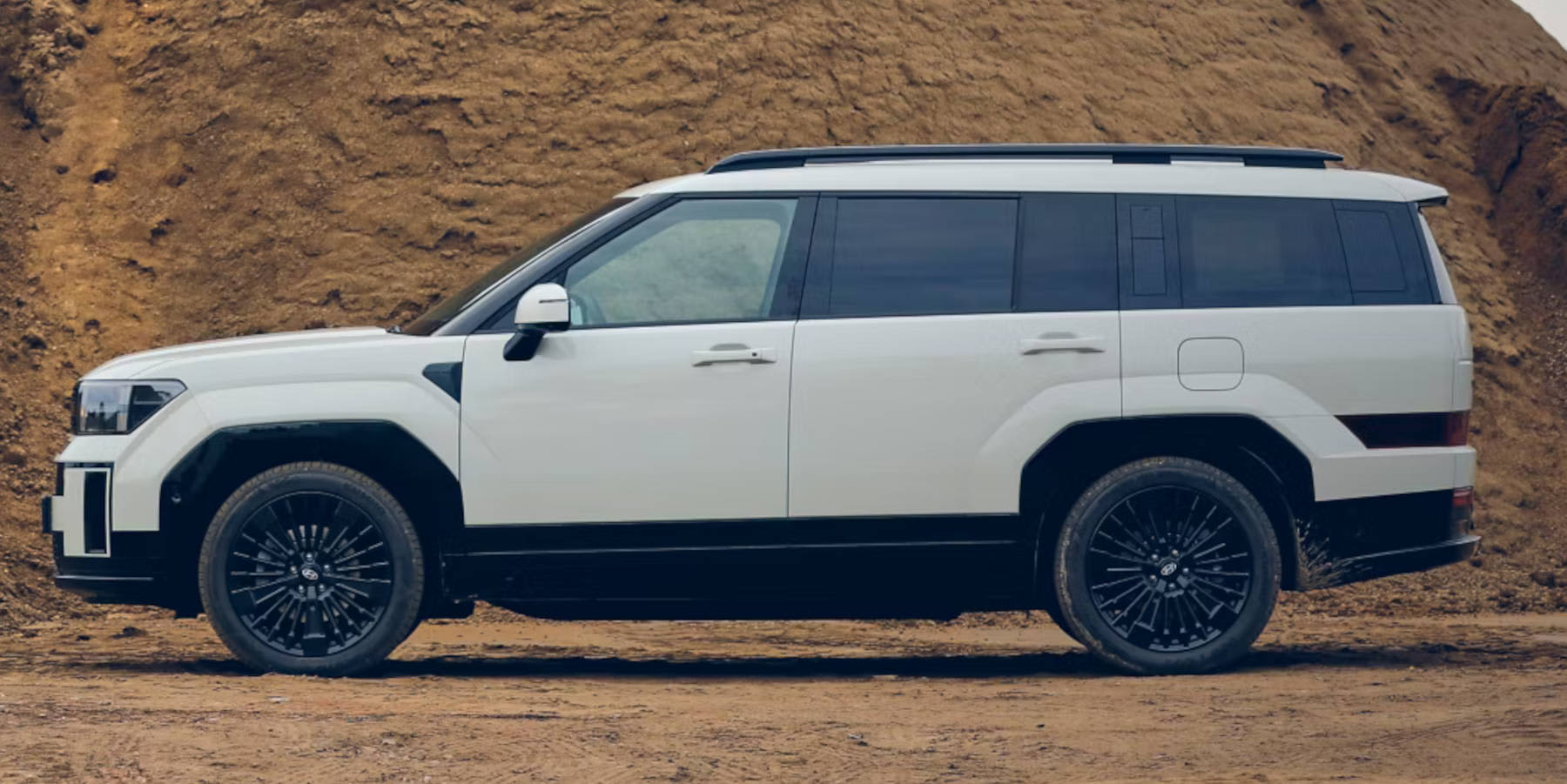 Hyundai Santa Fe Hybrid Seitenansicht