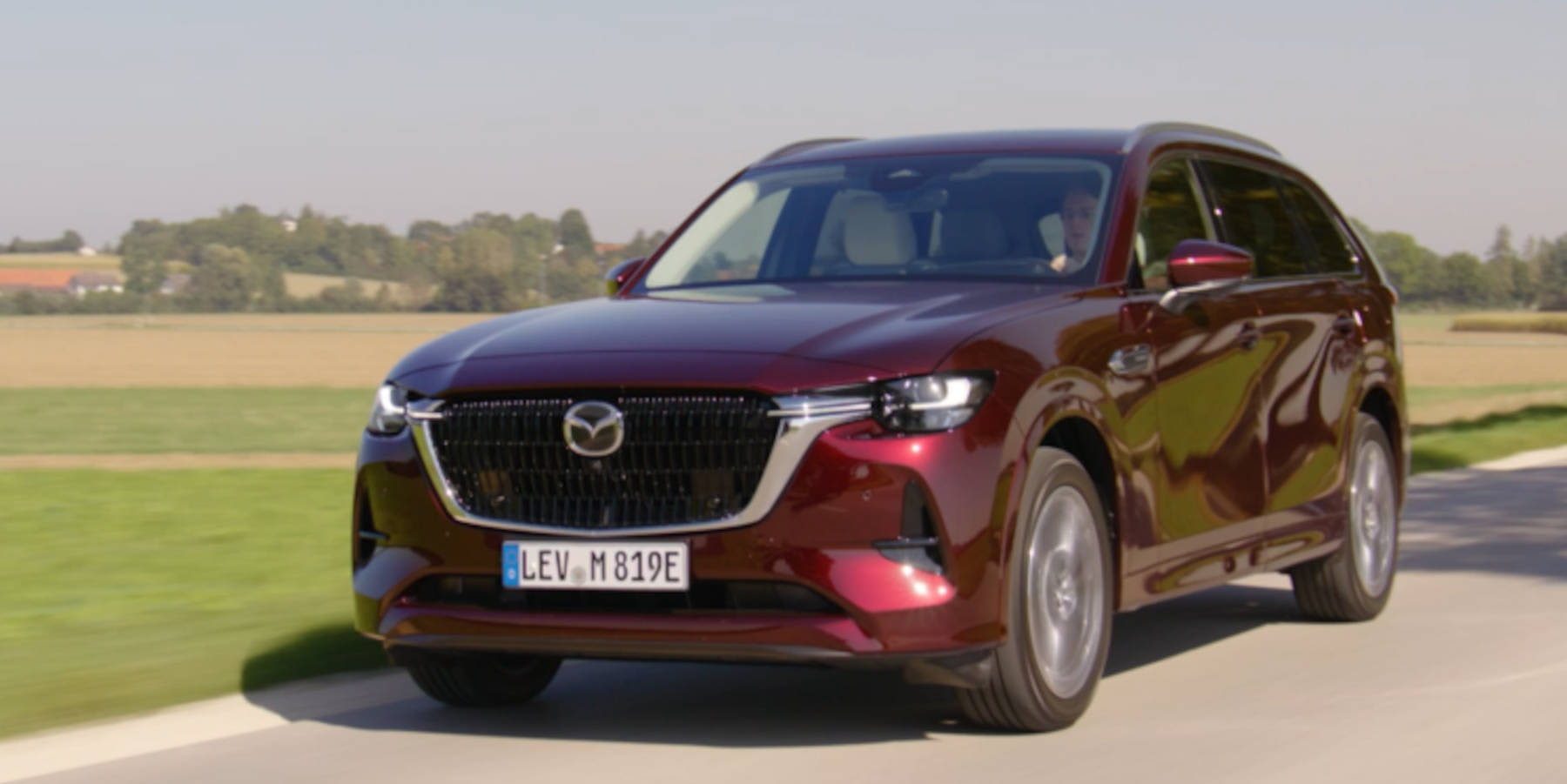Mazda CX-80 Plug-in-Hybrid Front seitlich