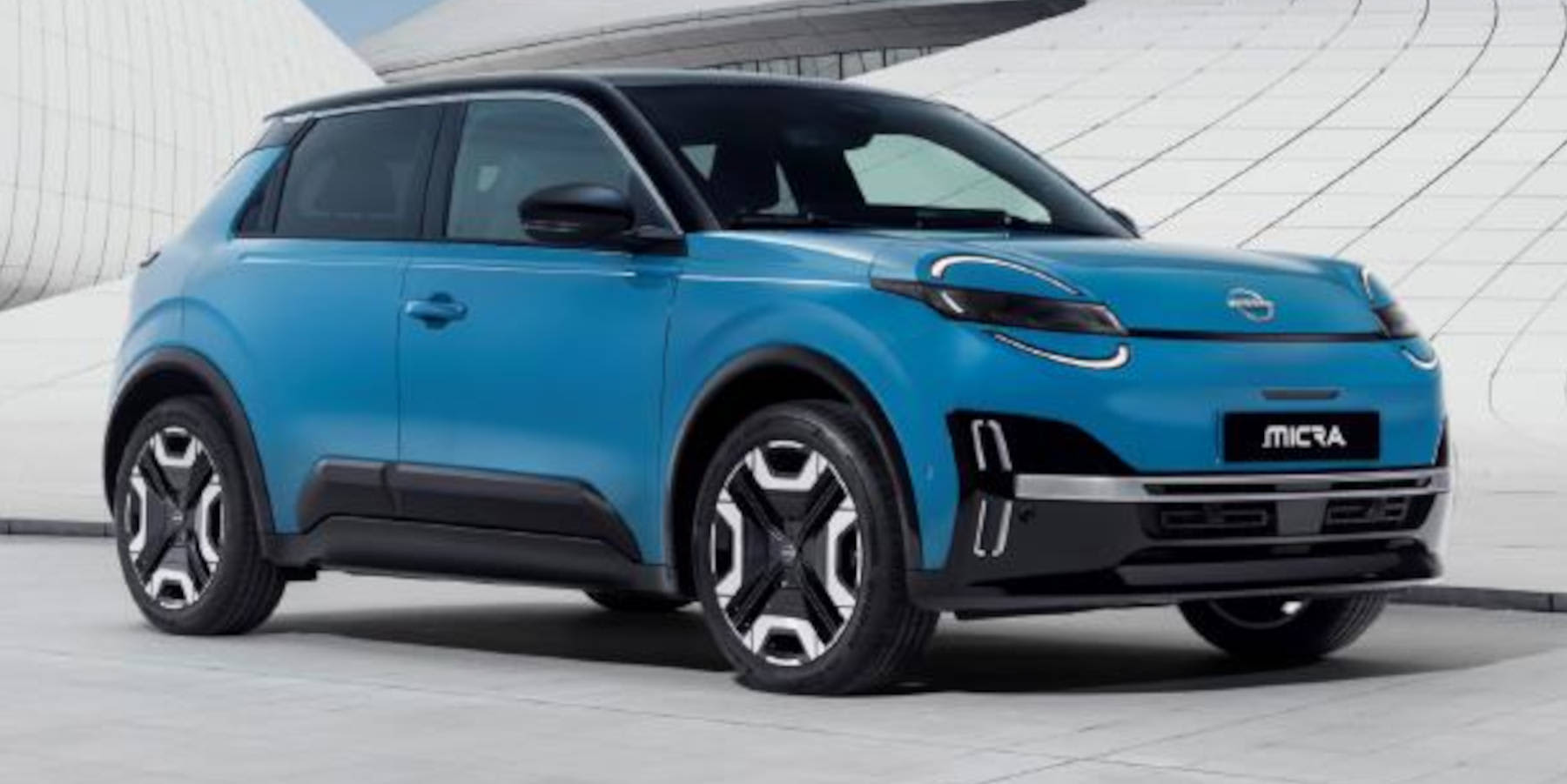 Nissan Micra seitliche Front