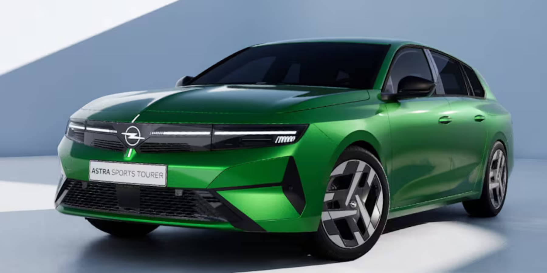 Opel Astra seitliche Frontansicht