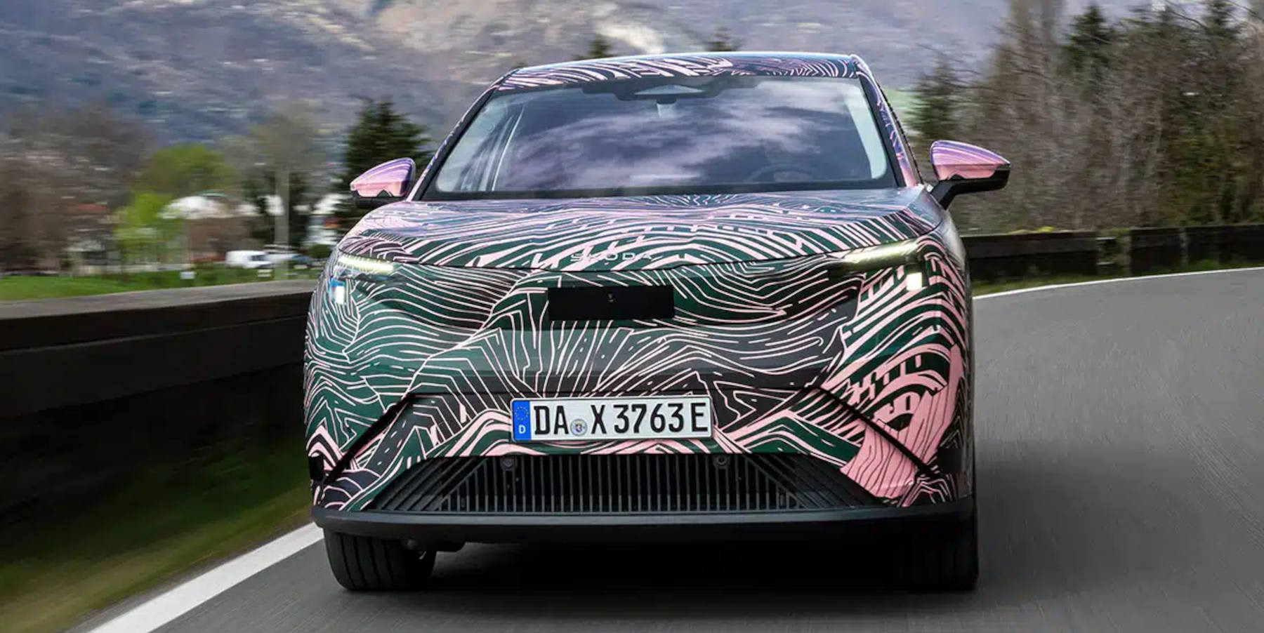 Skoda Peaq Front seitlich