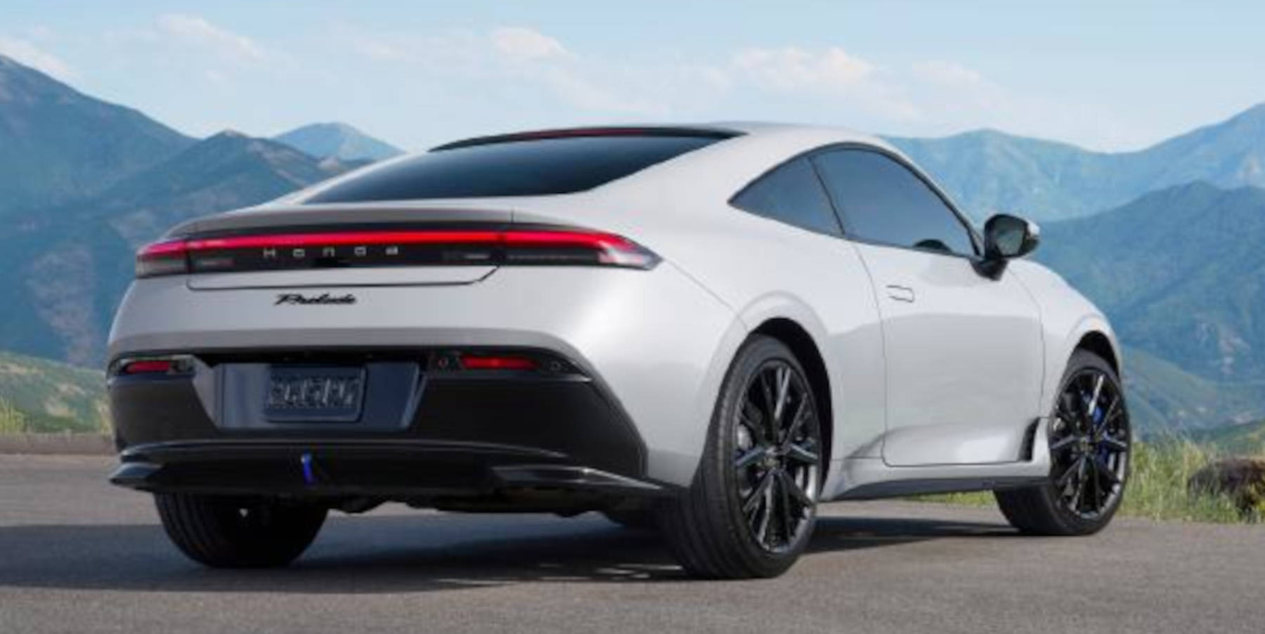 Honda Prelude Heck seitlich