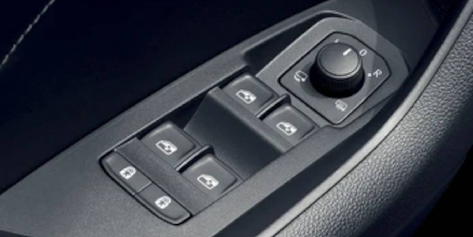 Skoda Kodiaq Innenraum Bedienelemente Fenster