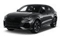 Schräge Frontansicht der Variante Mythosschwarz Metallic