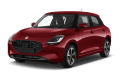 Schräge Frontansicht der Variante Burning Red Pearl Metallic