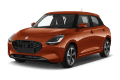 Schräge Frontansicht der Variante Flame Orange Pearl Metallic