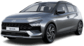 Schräge Frontansicht der Variante Aurora Grey Metallic