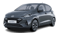 Schräge Frontansicht der Variante Aurora Grey Metallic