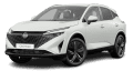 Schräge Frontansicht der Variante Nissan Qashqai Tekna 1.3 DIG-T MHEV, 158 PS, Automatik, Benzin