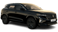 Schräge Frontansicht der Variante Black Pearl Schwarz Metallic (frei konfigurierbar)