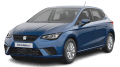 Schräge Frontansicht der Variante Sapphire Blau Metallic