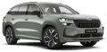 Schräge Frontansicht der Variante Skoda Kodiaq Sportline 2.0 TDI DSG, 150 PS, Automatik, Diesel