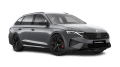 Schräge Frontansicht der Variante Graphite-Grau Metallic 