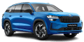 Schräge Frontansicht der Variante Race Blau Metallic (frei konfigurierbar)