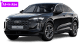 Schräge Frontansicht der Variante Mythosschwarz Metallic (frei konfigurierbar)