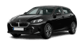 Schräge Frontansicht der Variante Black Saphire Metallic