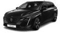 Schräge Frontansicht der Variante Peugeot 308 SW GT BlueHDI 130 EAT8, 131 PS, Automatik, Diesel