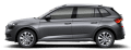 Schräge Frontansicht der Variante Skoda Kamiq Style 1.5 TSI DSG, 150 PS, Automatik, Benzin