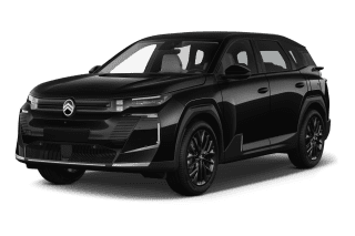 Schräge Frontansicht auf einen Citroën C5 Aircross MAX, freigestellt