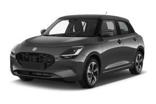 Schräge Frontansicht auf einen Suzuki Swift Comfort, freigestellt