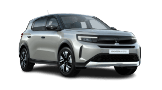 Schräge Frontansicht auf einen Opel Frontera GS, freigestellt