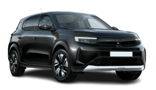 Schräge Frontansicht auf einen Opel Frontera GS, freigestellt