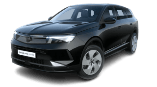 Schräge Frontansicht auf einen Opel Grandland Edition, freigestellt