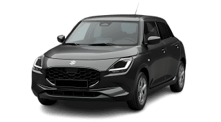 Schräge Frontansicht auf einen Suzuki Swift Comfort, freigestellt
